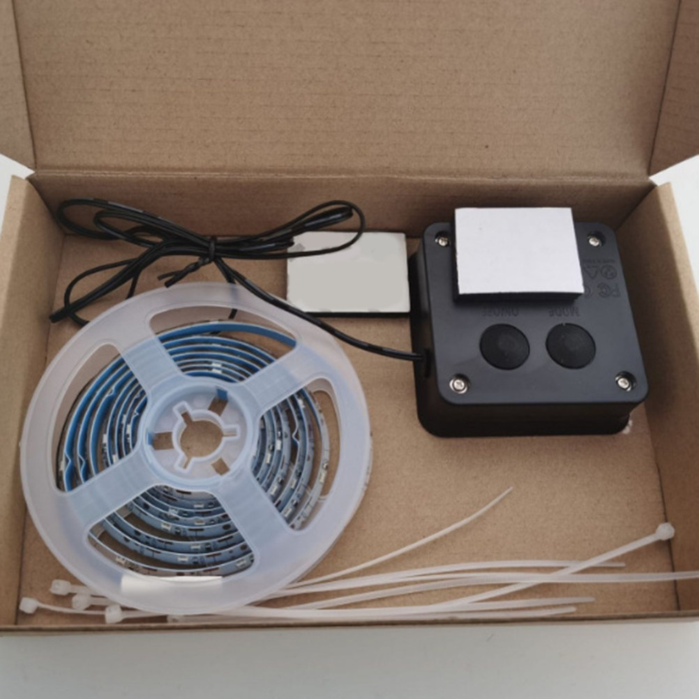 Outdoor Use Power Strip - バスケットボールフレームセンサーライトストリップ 1.5m ソーラー式カラフルLEDランプストリップ IP65防水 屋外夜間使用用