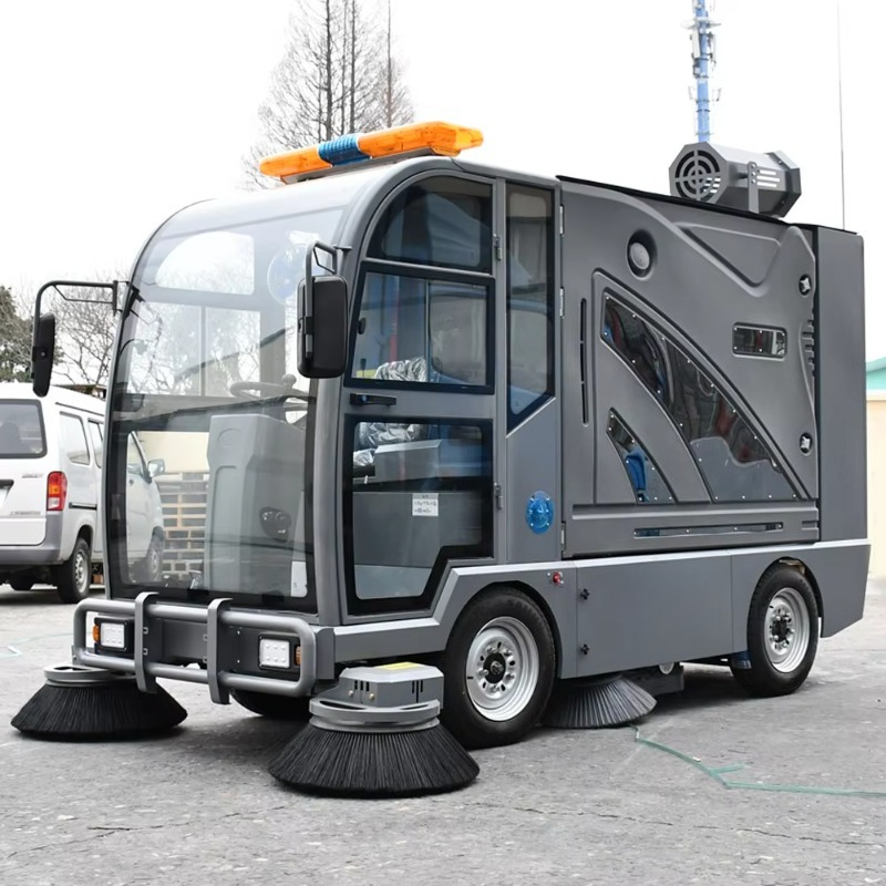 Quality Outdoor Power - 新型卸売高品質YG15屋外道路清掃車電動バッテリー式乗用自走式240Lホッパー4-5時間稼働