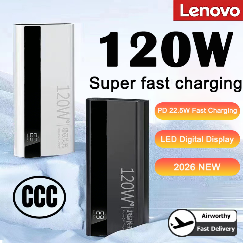 Outdoor Usb Power Outlet - Lenovo 1000000mAh大容量パワーバンク 120W急速充電 デジタルディスプレイ搭載 アウトドア電源 Huawei