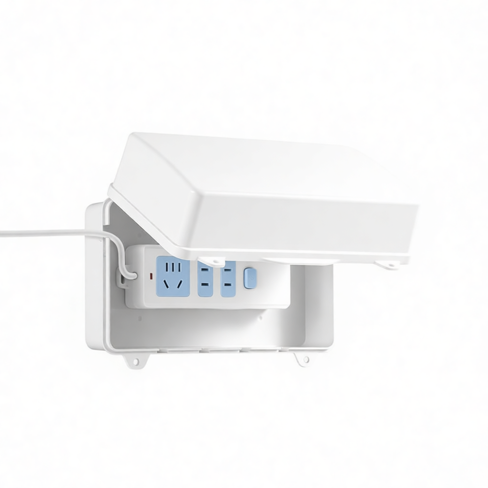 屋外用ソケット保護ケース 防水ボックス 電源タップシールド  - Outdoor Power Box Cover のレビューと価格