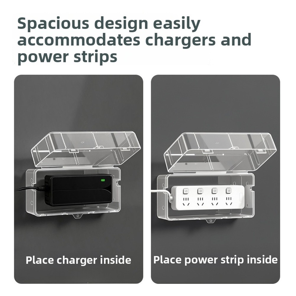 防水電源タップ保護ボックス（排水機能付き）、4ソケットABS - Outdoor Use Power Strip のレビューと価格