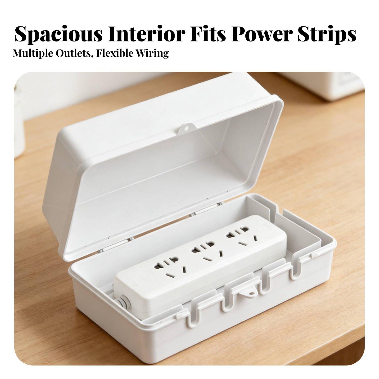 防水電源ストリップボックス 防塵ロック式屋外電源エンクロージ - Outdoor Power Box Cover のレビューと価格
