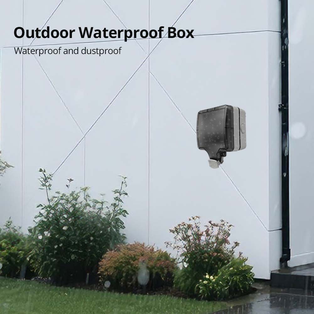 Wallpad IP66 防塵防水屋外ボックス壁スイッチとソ - Outdoor Power Box Cover のレビューと価格