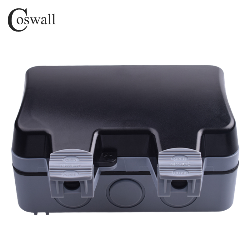 Coswall-スイッチコンセントip66,防水,耐候性,屋 - Outdoor Usb Power Outlet のレビューと価格