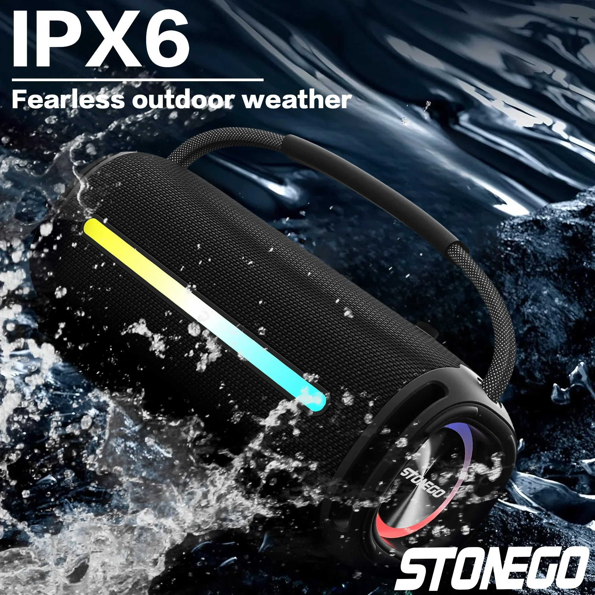 ポータブル Bluetooth 5.3 ワイヤレス スピーカ - Quality Outdoor Power のレビューと価格