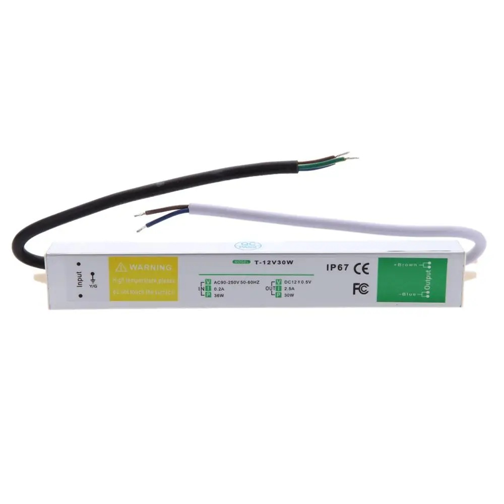 30 ワット AC110 230 V に DC 12 V 2 - Outdoor Use Power Strip のレビューと価格