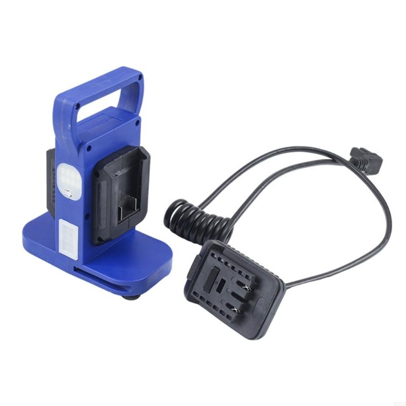 ハンドヘルドダブル出力電力変換アダプタ、内蔵ライトとバッテリ - Outdoor Power Double Adapter のレビューと価格