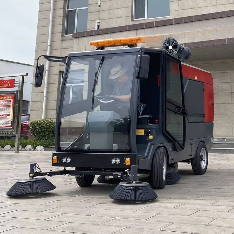 新型卸売高品質YG15屋外道路清掃車電動バッテリー式乗用自走 - Quality Outdoor Power のレビューと価格