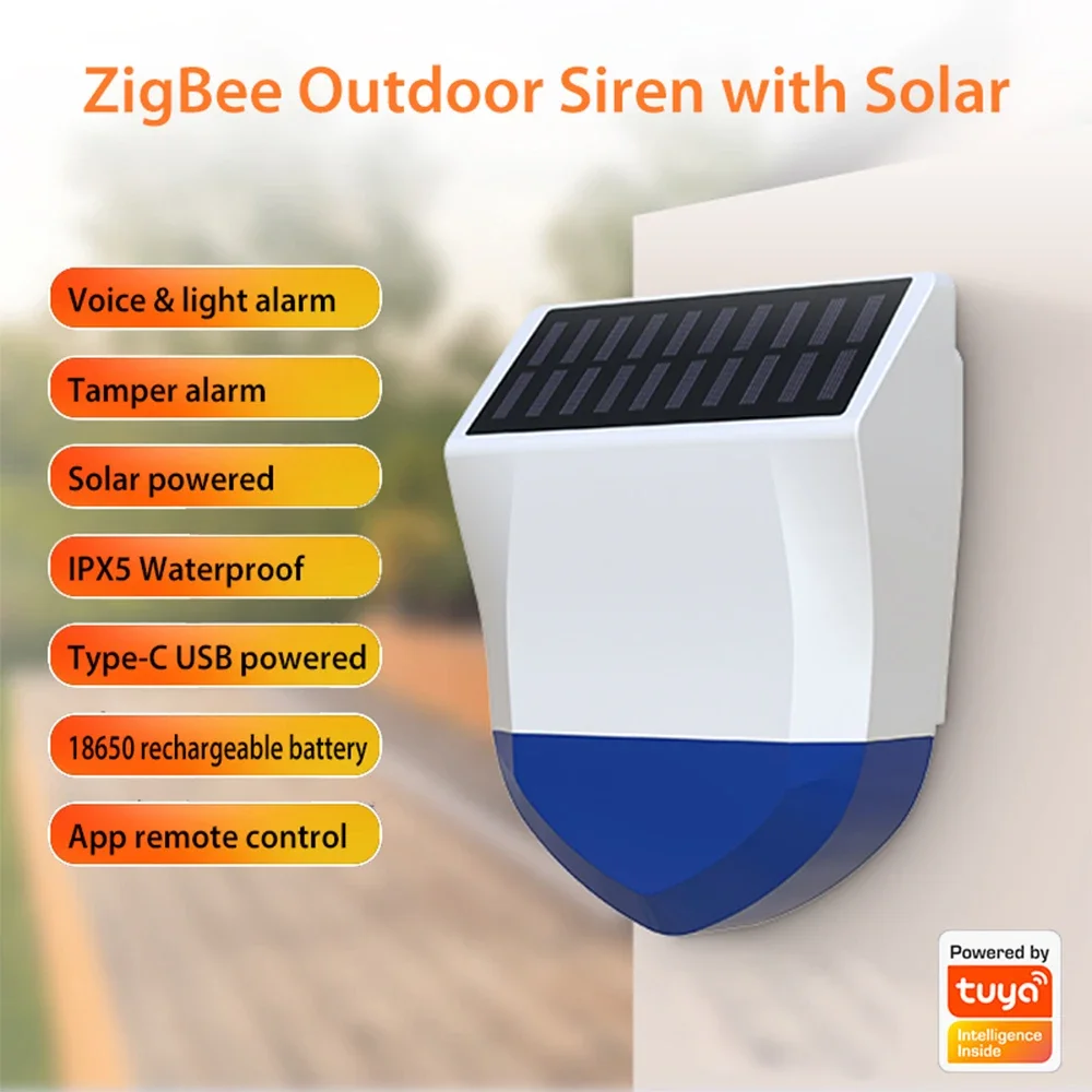 Tuya スマート Zigbee/Wifi サイレンアラーム - Outdoor Usb Power Outlet のレビューと価格
