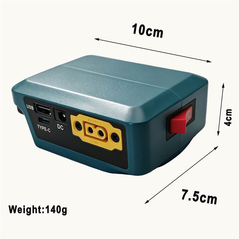 【HOT A69Z!】18Vリチウム電池用多機能アダプター  - Outdoor Power Double Adapter のレビューと価格